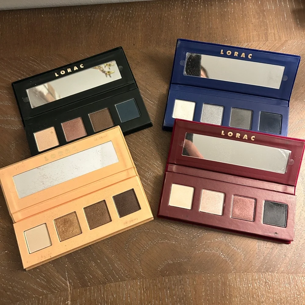LORAC Royal Eyeshadow Palette Collection - Black, Blue, Gold, Red - Picture 1 of 2